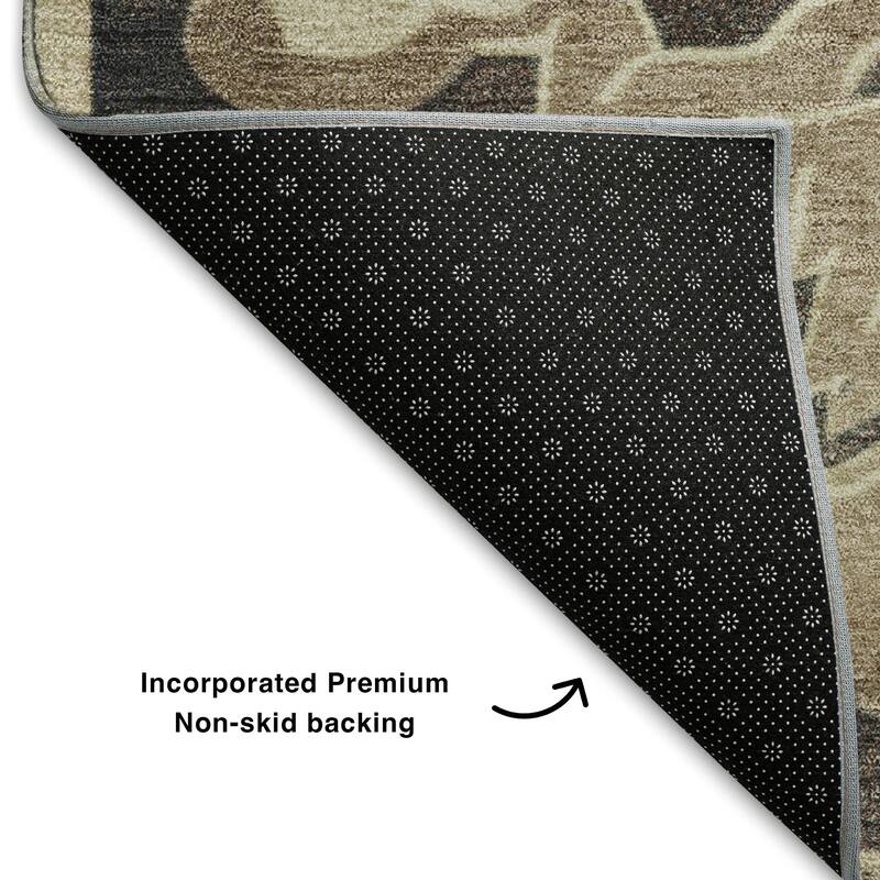 Premium Washable Super Soft Raj Traditional Mayfield Rug