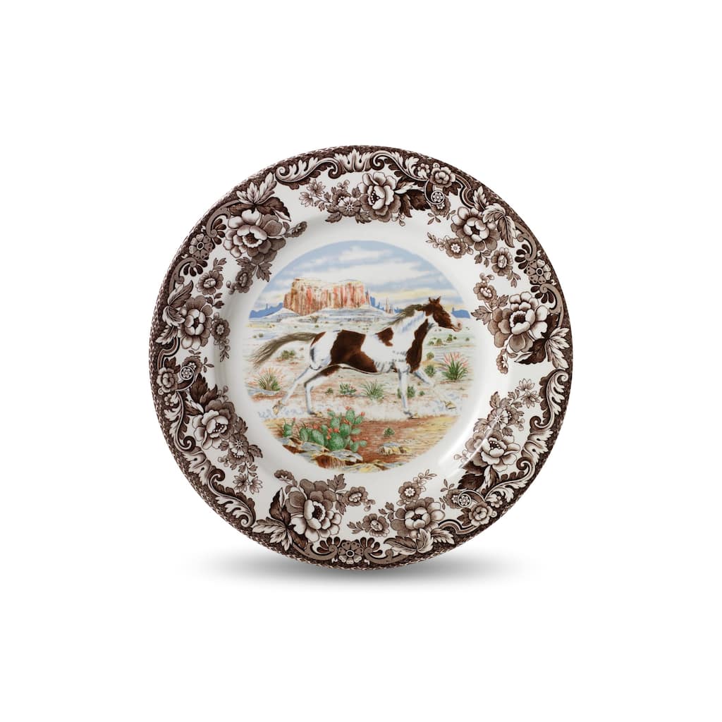 Spode Woodland Dinner Plate Horse Motif