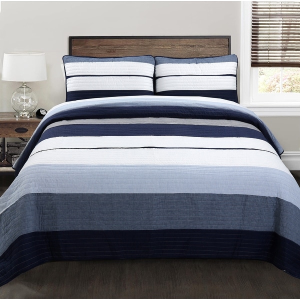 Navy blue 2025 quilts and coverlets