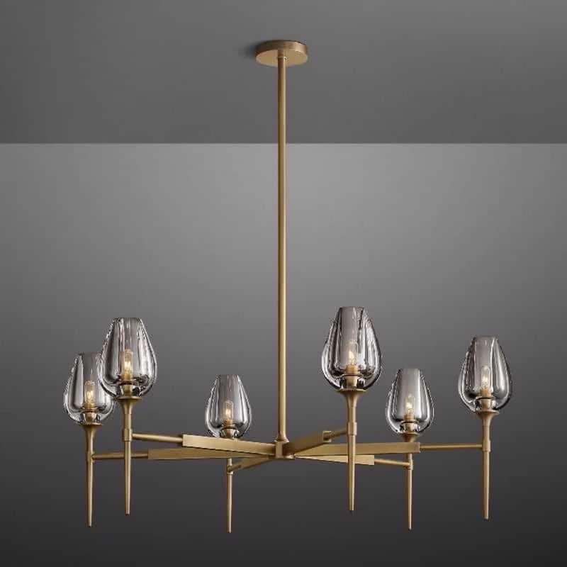 KAYLA Long tulip Wall Sconce