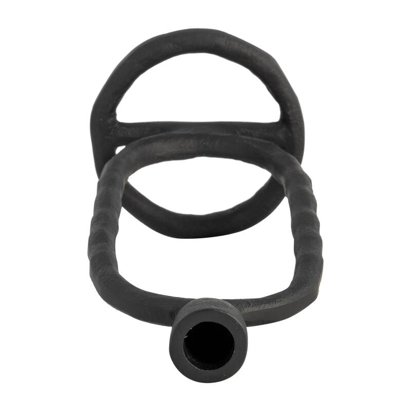 Sagebrook Home Oval Ring Taper Candle Holder