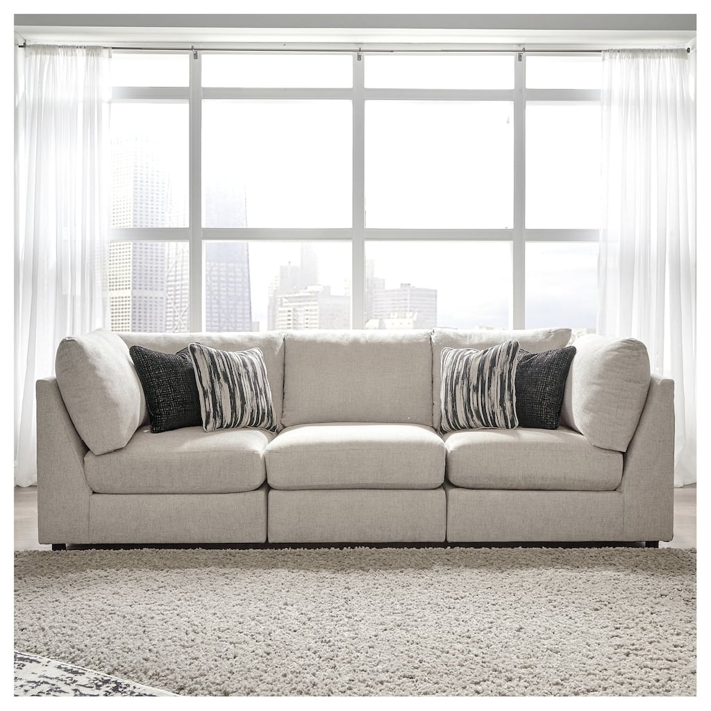 Signature Design by Ashley Kellway 3-Piece Sofa, Bisque