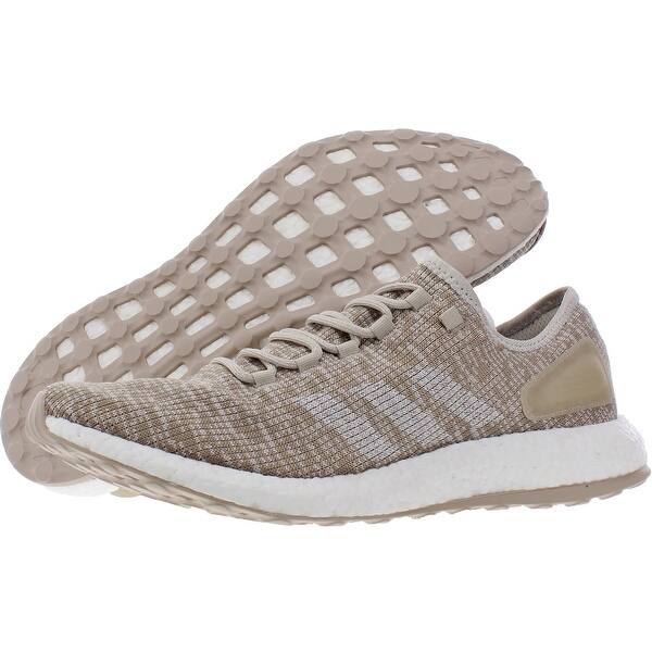 Adidas Mens Pureboost Clima Running Shoes Knit Low Top Beige White 13 Medium D Overstock Adidas Mens Pureboost Clima Running Shoes Knit Low Top Beige White 13 Medium D Overstock