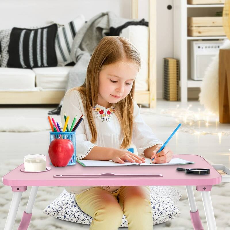 Foldable Laptop Bed Table Multi - 23.6"D x 15.8"W x 10.8"H