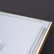 Wall Mounted Back Light Bathroom Framed LED Mirror Anti- Fog With Dimmable Light Touch Sensor And Memory Function