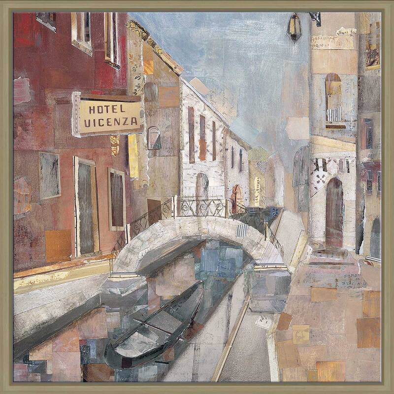 "Hotel Vincenza" Print on Floating Canvas