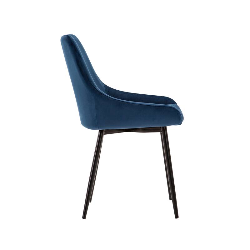 Carson Carrington Ido Velvet Dining Chairs (Set of 2)