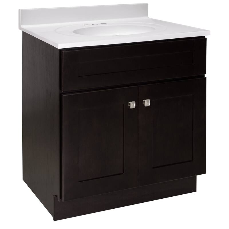 Design House 214775 Brookings 32" Free Standing Single Basin Vanity - Espresso - Espresso Finish