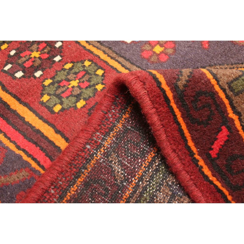 ECARPETGALLERY Hand-knotted Anadol Red Wool Rug - 4'2 x 6'8