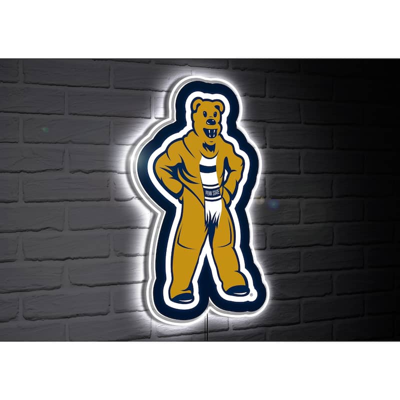 Penn State College Mascot Plug-In LED Lighted Sign