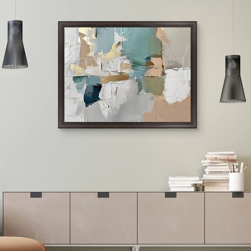 Masterpiece Art Gallery| Good Intentions by Sasha - Framed Canvas Art Print