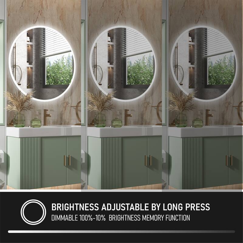 Modern Wall Mounted LED Bathroom mirror