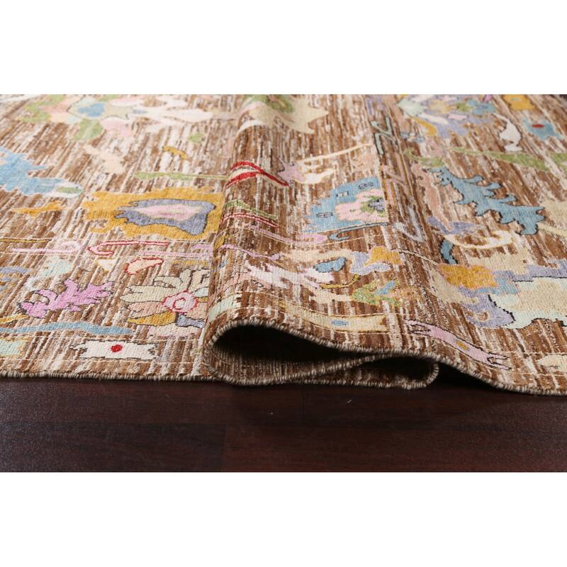Vegetable Dye Traditional Ziegler Oriental Area Rug Wool Hand-knotted - 8'2" x 9'9"