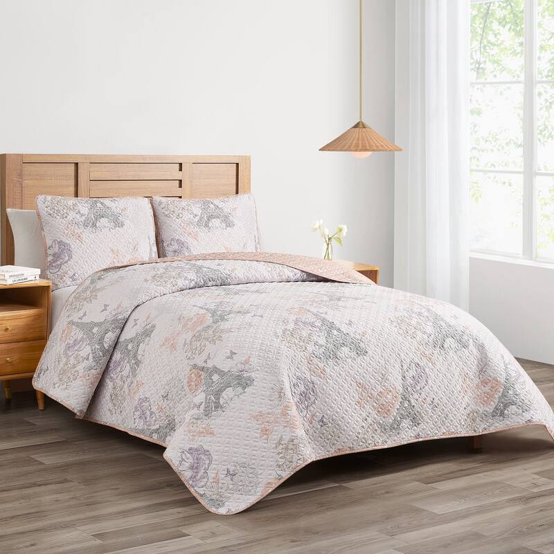 French Riviera Quilt Set