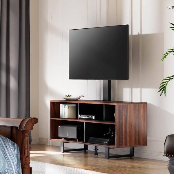 Fitueyes swivel discount tv stand