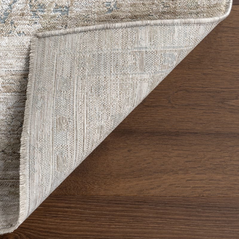 Nuloom Gwynne Medallion Fringe Area Rug
