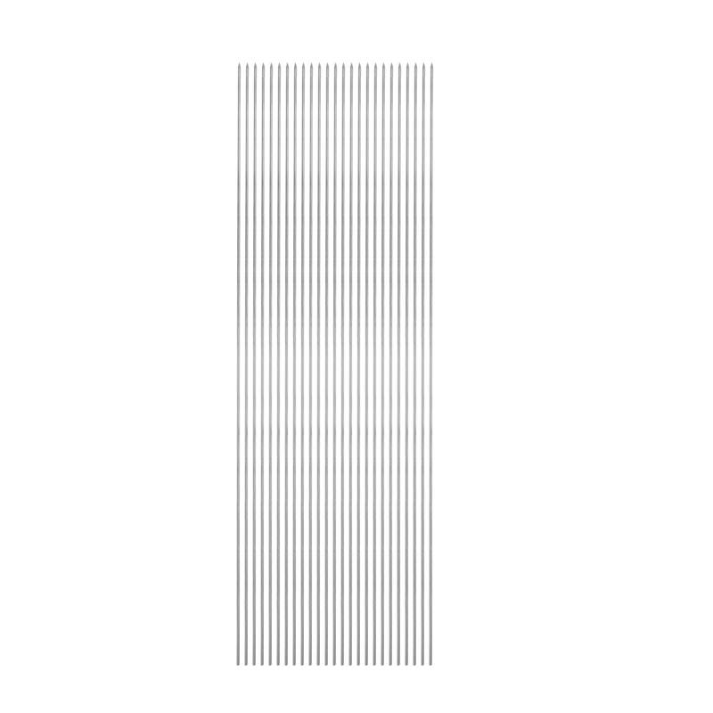 25pcs Kebob Skewers 39cm x 1.9mm Round BBQ Grill Sticks - 39cm x 1.9mm