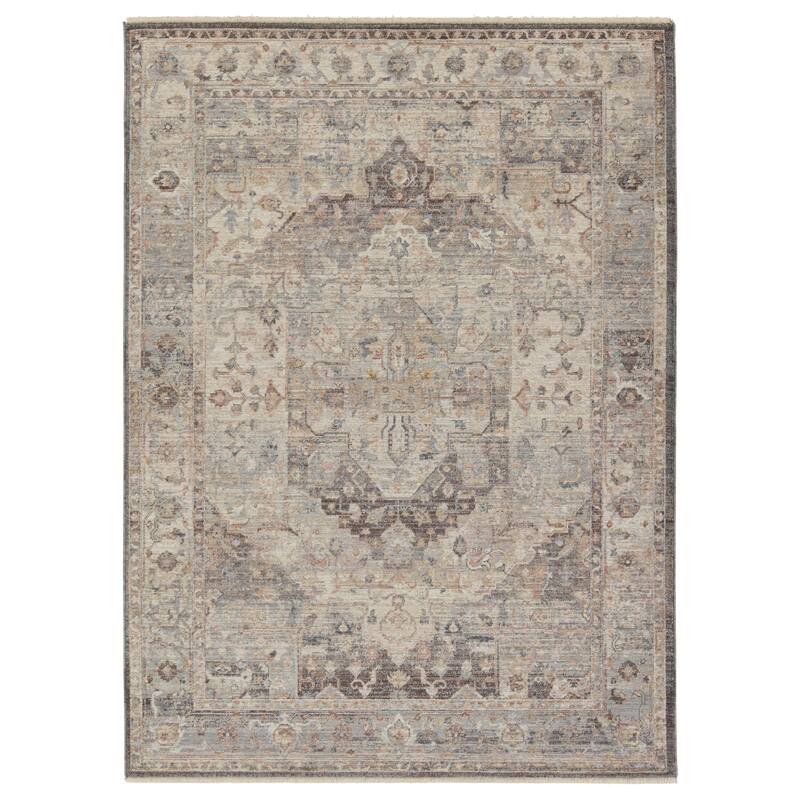 Vibe by Jaipur Living Starling Medallion Rug - 3' x 12' - Tan/Brown - Runner