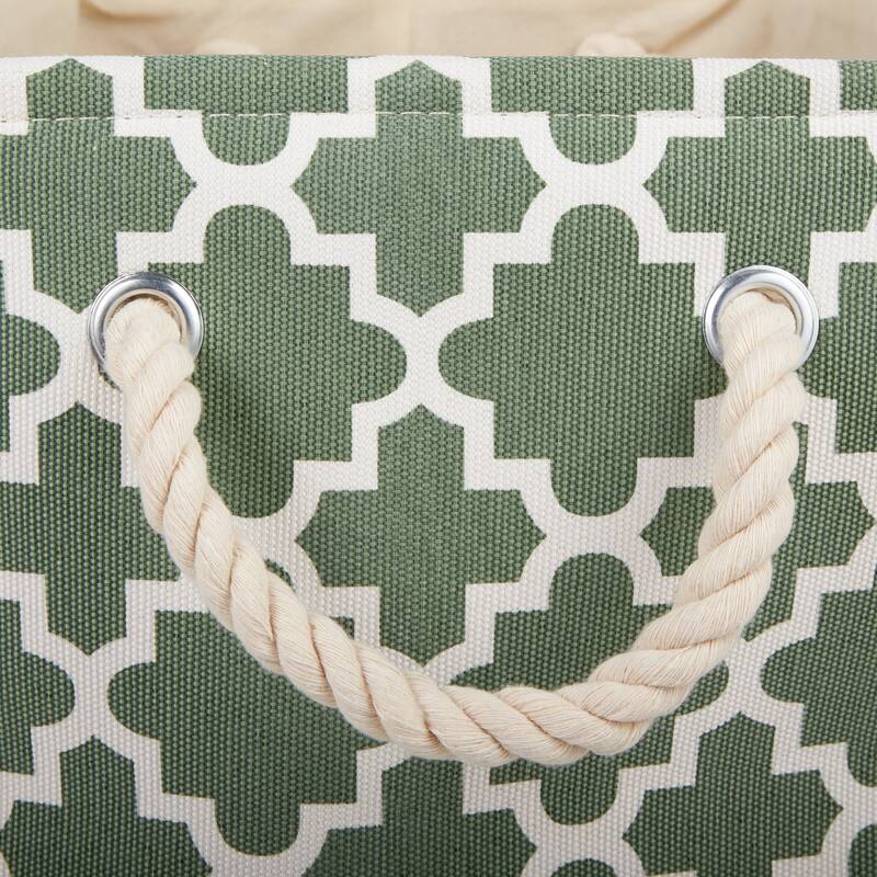 DII Lattice Decorative Storage Bin