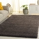preview thumbnail 154 of 187, SAFAVIEH California Premium Shag Izat 2-inch Thick Area Rug 5'3" Round - White/Light Grey - Round