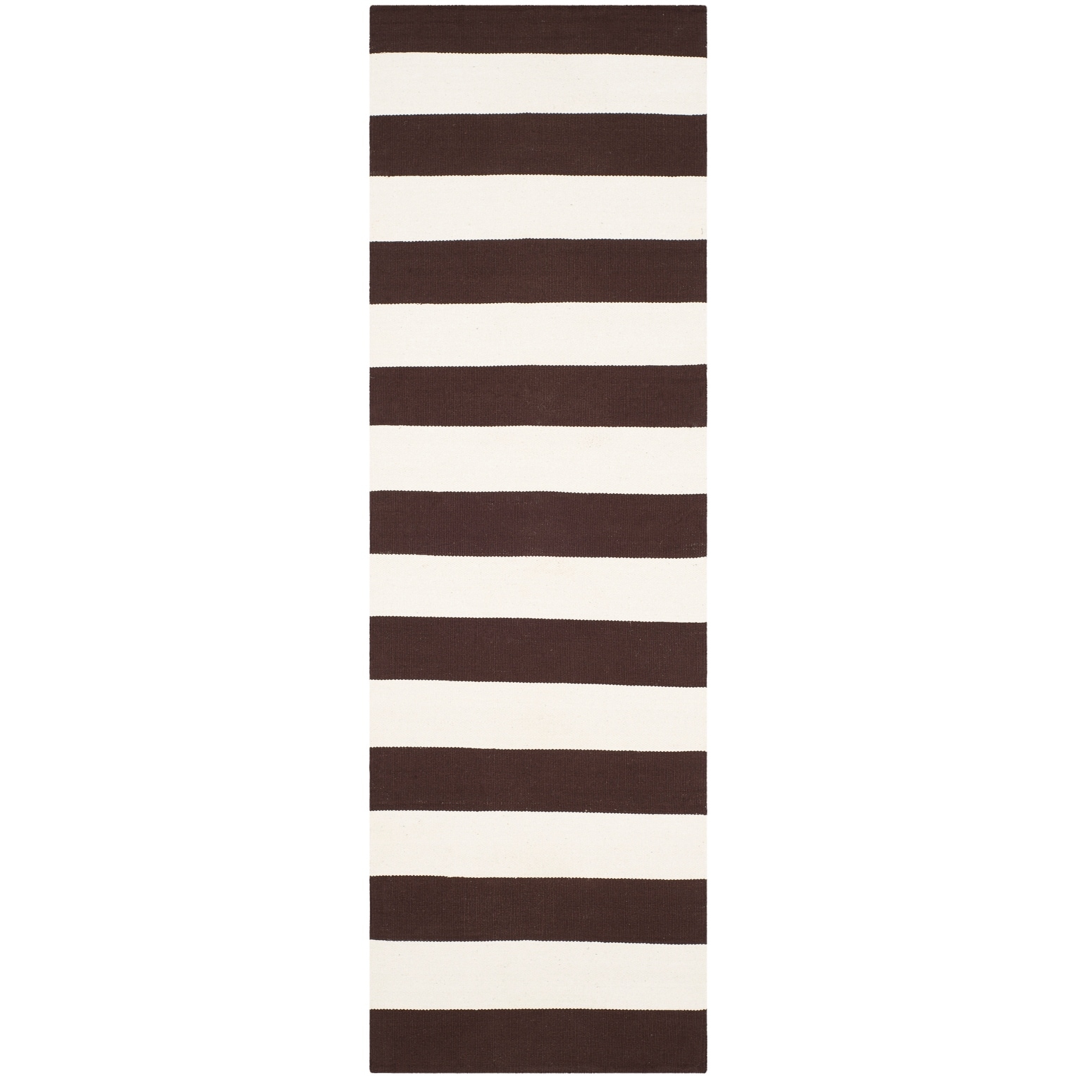 SAFAVIEH Handmade Montauk Caspian Stripe Cotton Flatweave Rug