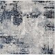 preview thumbnail 10 of 14, Livabliss Jolie Transitional Abstract Area Rug Denim - 6'7" x 6'7" Square