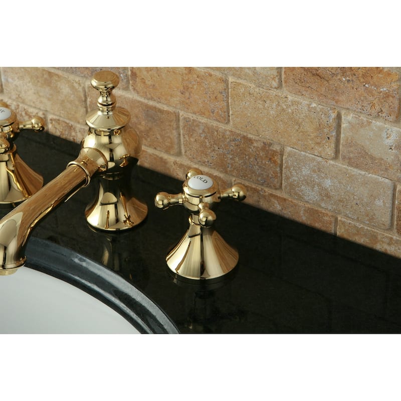 Kingston Brass English Country 8 in. Widespread Bathroom Faucet