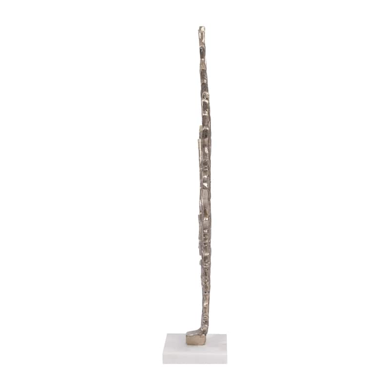 Sagebrook Home Coastal 21" Gold Coral Branch Sculpture - 19" x 4" x 21"