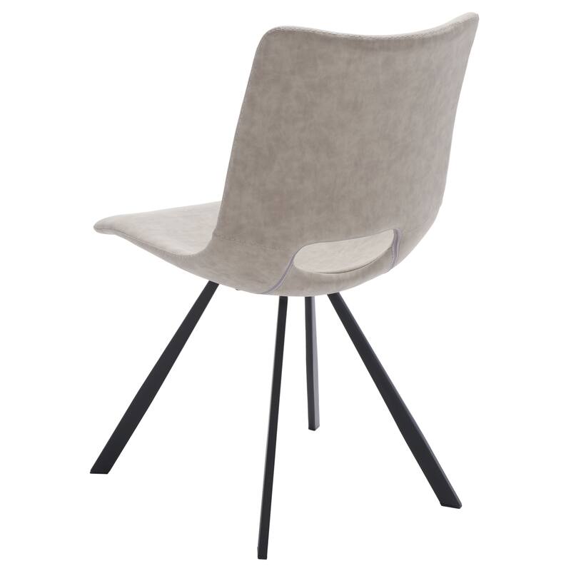 SAFAVIEH Josefina Mid-Century Dining Chair (Set of 2) - 24 In. W x 19 In. D x 33 In. H - 24Wx19Dx33H