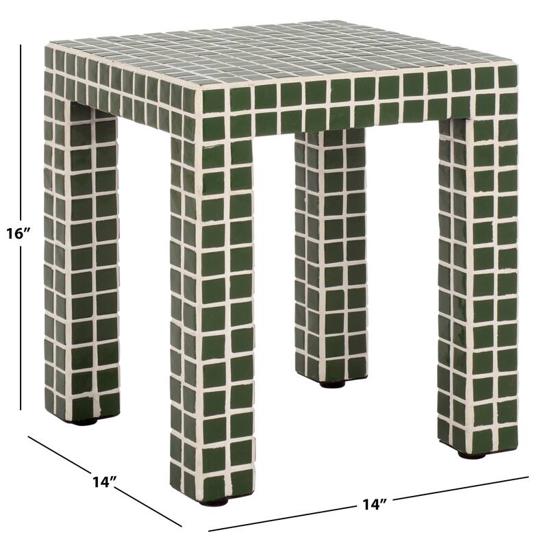 SAFAVIEH Home Hotaru Accent Table - 14"W x 14"D x 16"H