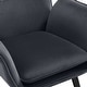 preview thumbnail 48 of 92, Upholstered Wingback Armchair Leisure Accent Chair, Single - 40.55" H x 28.34" W x 33.1" D