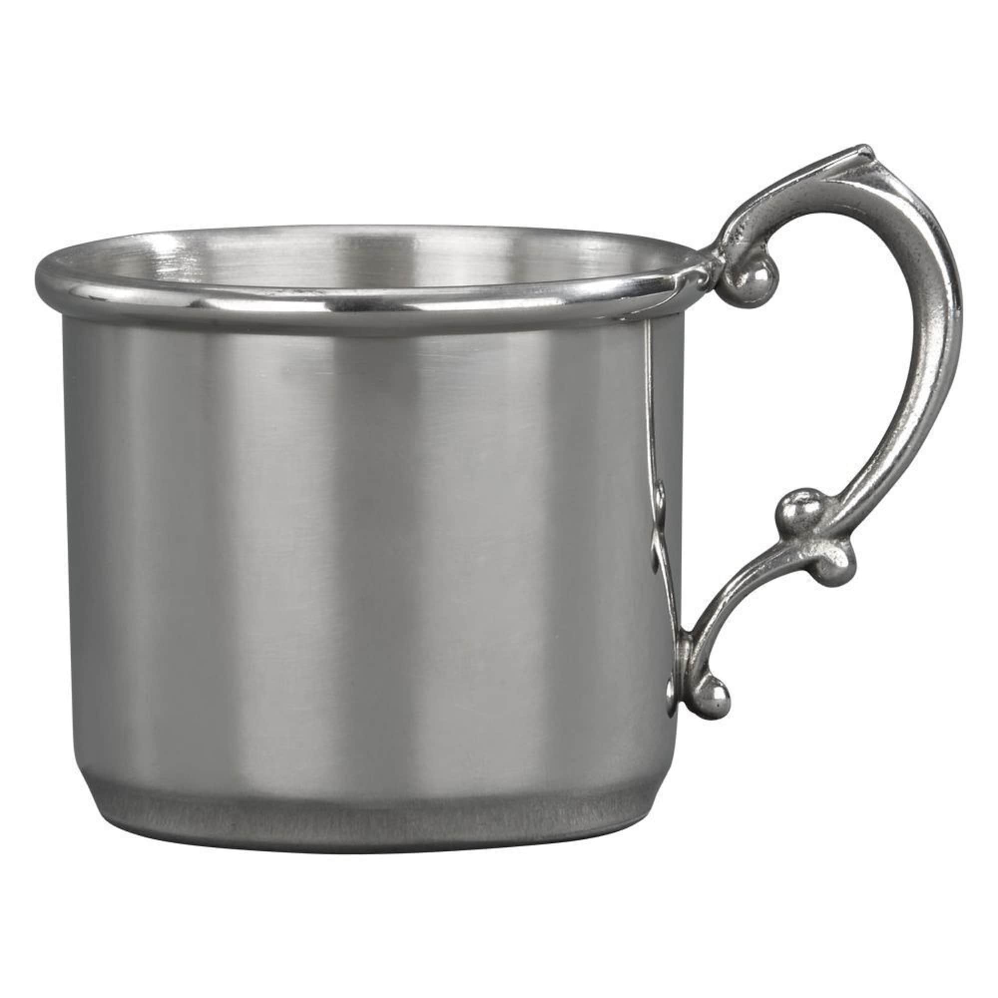 pewter baby cup