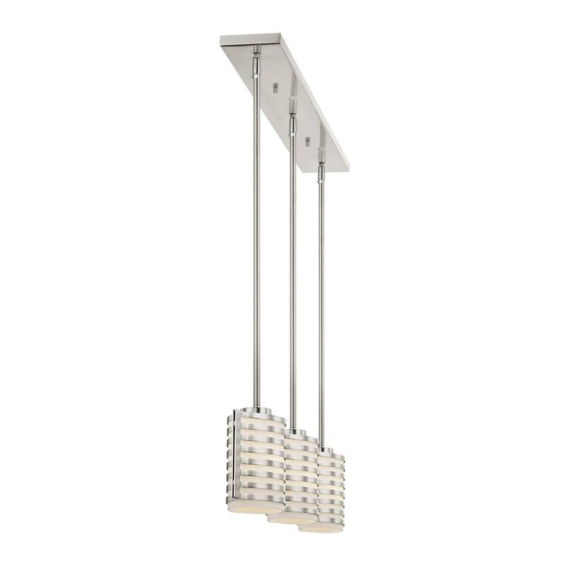 Livex Lighting Hilliard 3 Light 36-1/2" Wide Linear Pendant with Hand