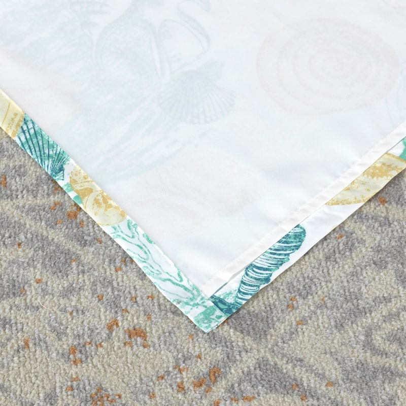 Barefoot Bungalow Grand Bahama Curtain Panels (Set of 2) (Set of 2 Panels)