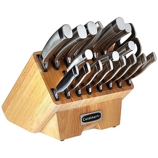Shop Oster Winsted 22-piece Stainless Steel Cutlery Block