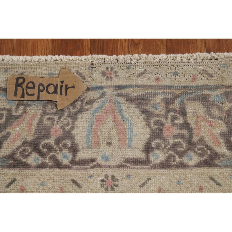 Floral Tabriz Persian Area Rug Handmade Traditional Wool Carpet - 8'3"x 10'10"