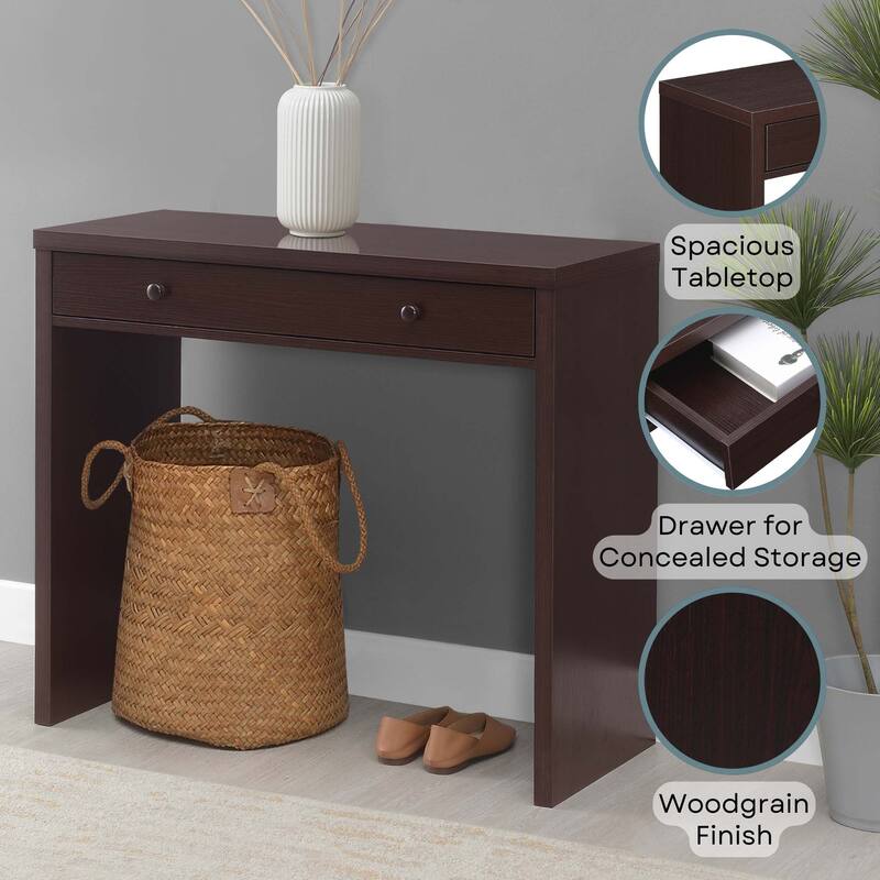Convenience Concepts Northfield 1 Drawer 36 inch Desk