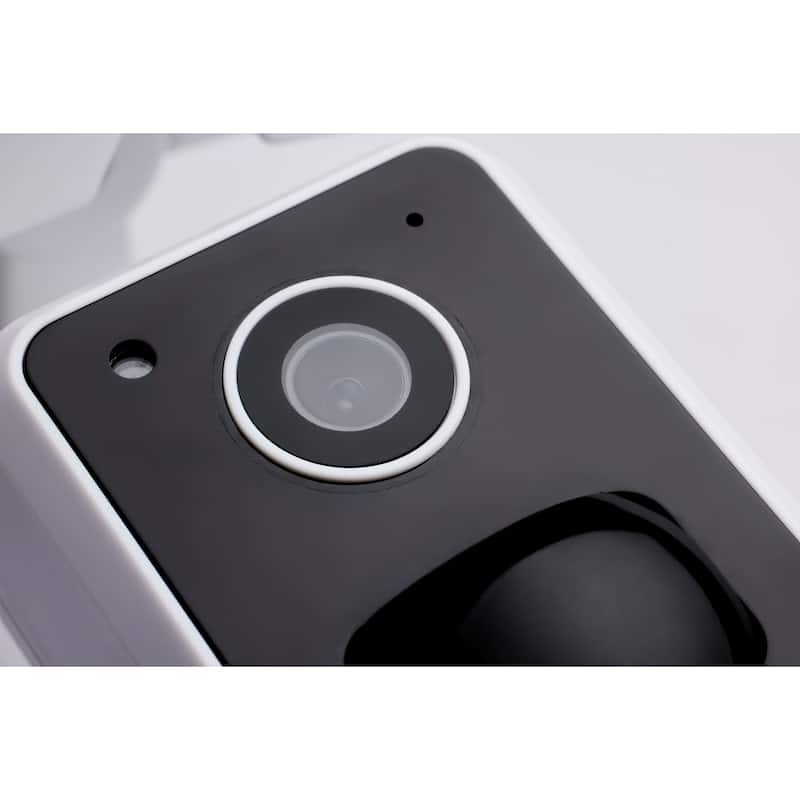 36W Rectangular Outdoor SMART Security Light with Camera Starfish Enabled Tunable White White