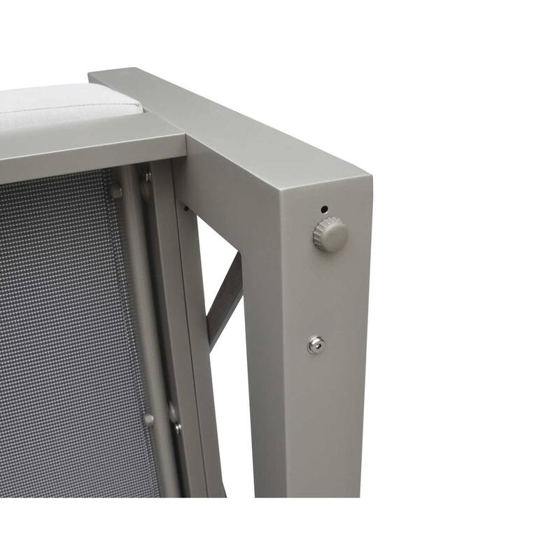 Diglur 2-Piece Outdoor Lounge Set, Gray
