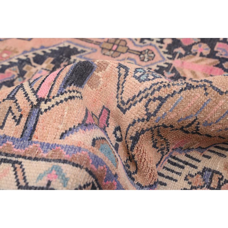 ECARPETGALLERY Hand-knotted Antalya Vintage Copper Wool Rug - 4'9 x 8'5