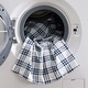 preview thumbnail 14 of 12, Eddie Bauer Basic Plaid Navy Cotton Percale Duvet Cover Set