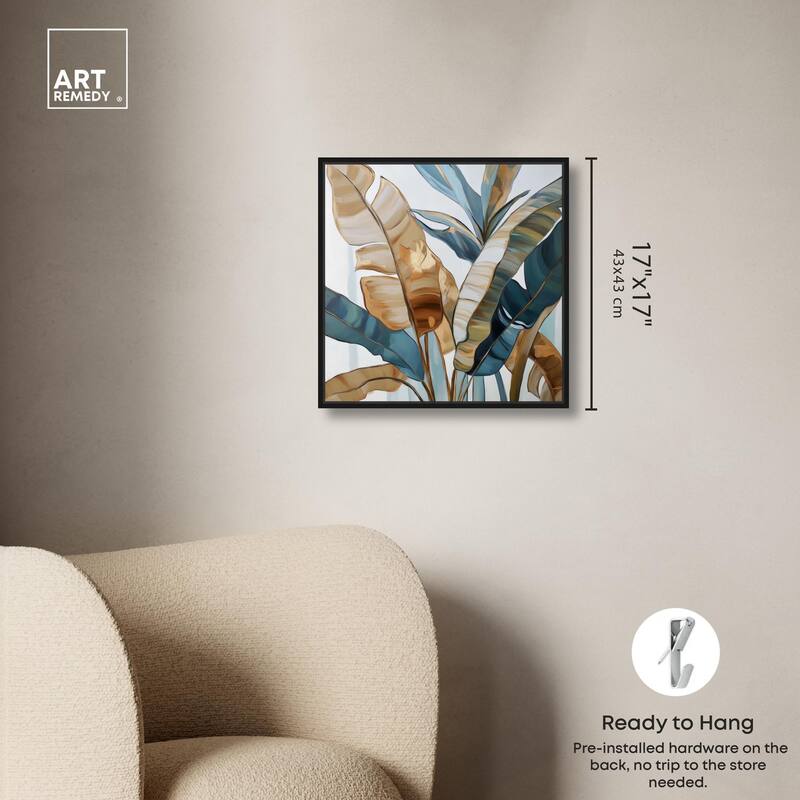 Paradise Fronds II Canvas by Art Remedy