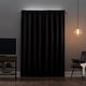 preview thumbnail 11 of 122, Sun Zero Oslo Theater Grade Extreme Total Blackout Rod Pocket 1-Piece Curtain Panel, Single Panel