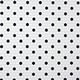 preview thumbnail 11 of 9, Merola Tile Metro 1" Hex Glossy Wht w/BlkDot 10-1/4"x11-7/8" Porcelain Mosaic Tile