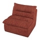 preview thumbnail 17 of 29, Modern Comfy Fabric Lazy Floor Sofa Lounge Chair Bean Bag Couch（5 Colors）