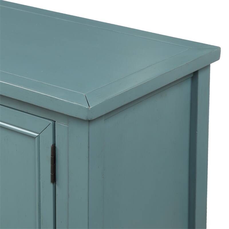 Buffet Sideboard Console Table with Bottom Shelf