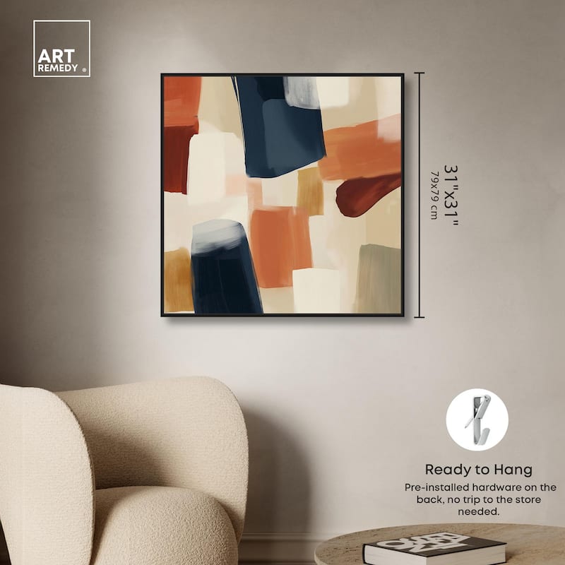 Sienna Shift Canvas by Art Remedy