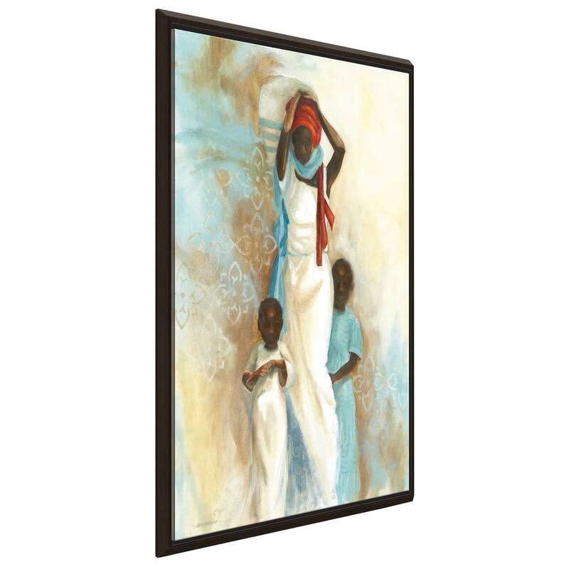 "Power of Love II" by Carol Robinson Print on Floating Canvas