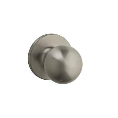 Kwikset Regina Passage Door Knob Set with Round Rose from the SafeLock