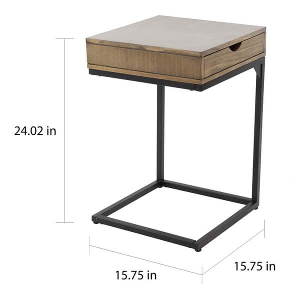 Carson Carrington Varmlandsbro Ctable with drawer Bed Bath & Beyond